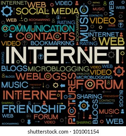 antecedentes con las palabras sobre el tema de las redes sociales