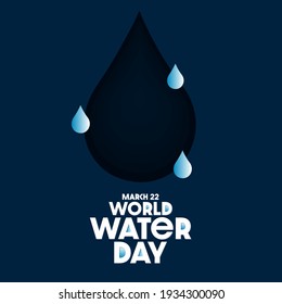 Background for the world water day 