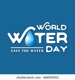 Background of World Water Day