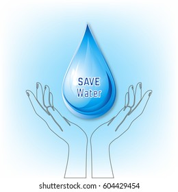 Background of World Water Day