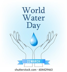 Background of World Water Day
