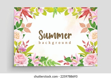 background and wreath floral design