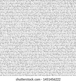 Background with writing, hand write vector, letter background