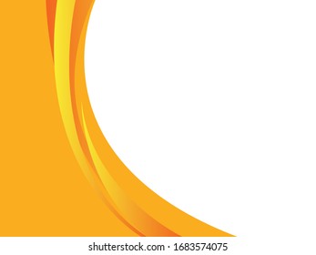background yellow banner vector color