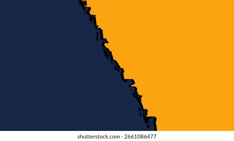 Fondo con un tema de lágrima amarillo y azul