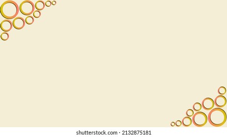 Background yellow brown with circle yellow gradient. Vector can be used for banners, posters, power points, templates, slides, etc.