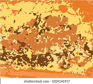 the background with yellow, brown and orange spots