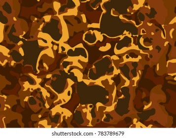 the background with yellow and brown spots and stains