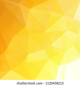 Background of yellow geometric shapes. Mosaic pattern. Vector EPS 10. Vector illustration
