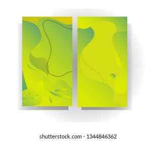 the background is yellow and green