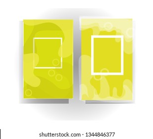 the background is yellow and green