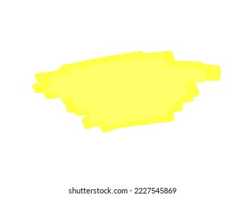 background, yellow paint brush strokes