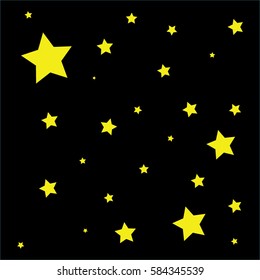 Background Yellow Star Stock Vector (Royalty Free) 584345539 | Shutterstock