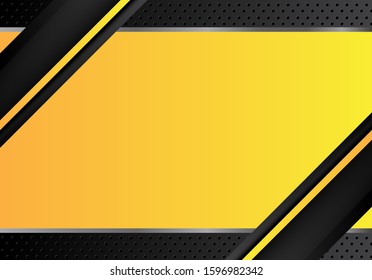 Background Yellow under construction realistic sign