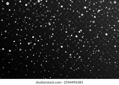 En el fondo, se pueden ver copos de nieve densa. La Imagen de Vector muestra copos de nieve en febrero, así como un paisaje de tormenta de nieve y ventisca.