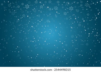 En el fondo, se pueden ver copos de nieve densa. La Imagen de Vector muestra copos de nieve en febrero, así como un paisaje de tormenta de nieve y ventisca.