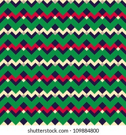  background zigzag pattern in Christmas colors