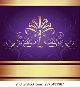 Background-Elegant Purple for Wedding or Corporate Background