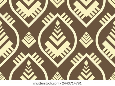 backgroundIkat Flower Pattern Ethnic Geometric native tribal boho motif aztec textile fabric carpet mandalas African