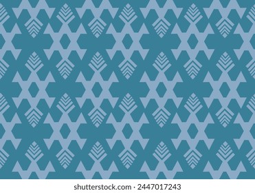 backgroundIkat Flower Pattern Ethnic Geometric native tribal boho motif aztec textile fabric carpet mandalas African