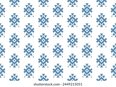 backgroundIkat Flower Pattern Ethnic Geometric native tribal boho motif aztec textile fabric carpet mandalas African