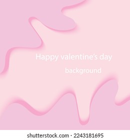 BackgroundPaper cut beautiful pink vector for valentines day