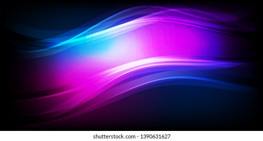 Backgrounds with abstract light wave