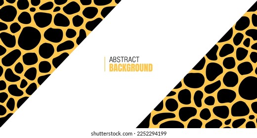 backgrounds with abstract themes, with patterns like leopard skin or like foundation stone arrangements.