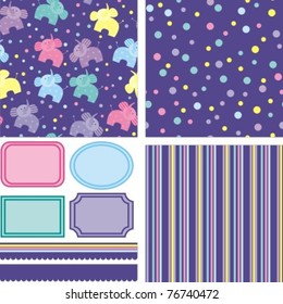 backgrounds, borders, tags for scrapbook