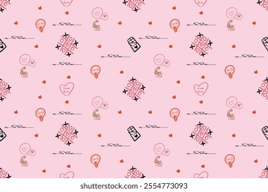 backgrounds, colourful, cupid arrows pattern, cupids print, cute valentines design, elegant, fashion, february 14, festive valentine design, graphic, greeting, handwriting, happiness, heart, heart and