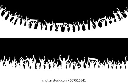 Backgrounds from the crowd 