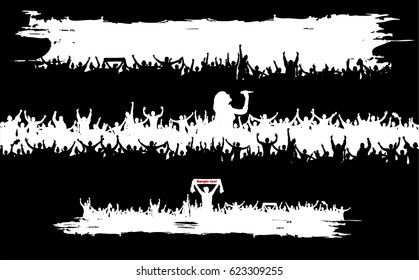 Backgrounds from the Crowd.  