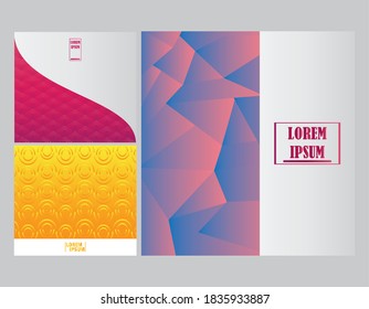 fondo gradiente formas abstractas diseño geométrico trendy ilustración vectorial