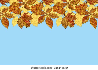 backgrounds with leaves with space for your text
