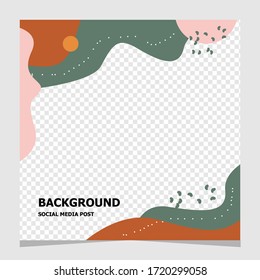  backgrounds in minimal trendy style with copy space for text and photo - design templates for social media stories and bloggers - simple, stylish and minimal designs