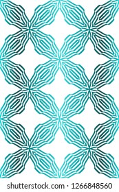 Backgrounds for Papers. Vector Illustration. For Design, Wallpaper, Fashion, Print. Seamless Pattern With Abstract Geometric Style. Blue gradient color.