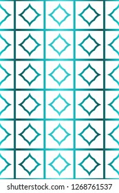 Backgrounds for Papers. Vector Illustration. For Design, Wallpaper, Fashion, Print. Seamless Pattern With Abstract Geometric Style. Blue gradient color.