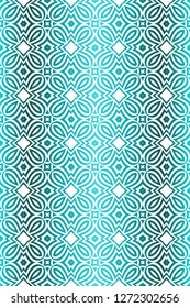 Backgrounds for Papers. Vector Illustration. For Design, Wallpaper, Fashion, Print. Seamless Pattern With Abstract Geometric Style. Blue gradient color.