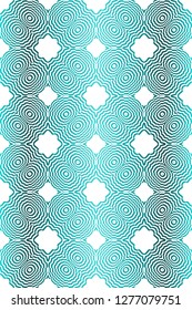 Backgrounds for Papers. Vector Illustration. For Design, Wallpaper, Fashion, Print. Seamless Pattern With Abstract Geometric Style. Blue gradient color.
