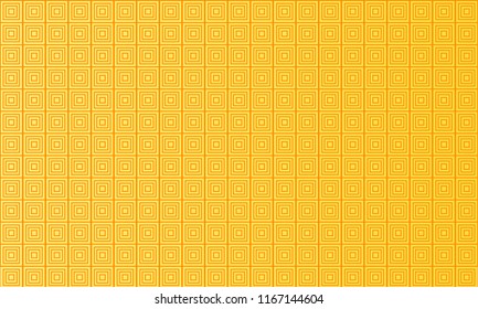 Backgrounds pattern seamless geometric yellow square abstract and line vector design. - Illustration Seamless yellow square inside square geometric background vector EPS 10 