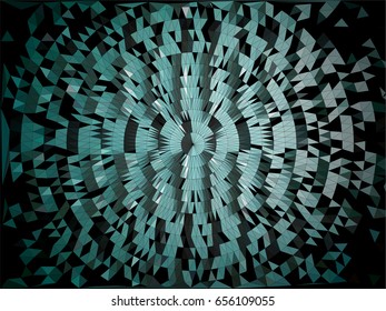 Backgrounds, Patterns, Geometric Patterns Black green
