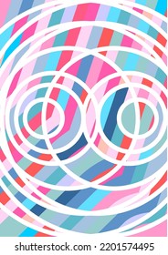 Backgrounds in pink and blue tones can be used in graphics.