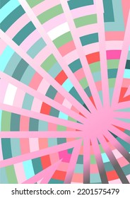 En los gráficos se pueden utilizar fondos en tonos rosa y azul.