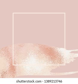 Backgrounds for sales and covers. Rose gold. Vector illustration