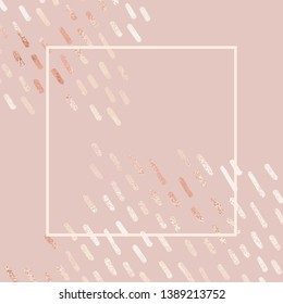 Backgrounds for sales and covers. Rose gold. Vector illustration