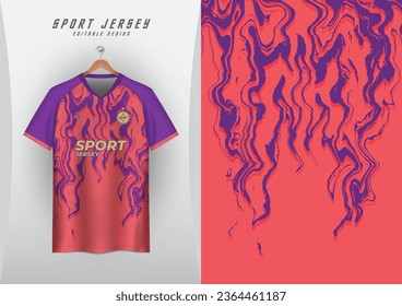 Backgrounds for sports jersey, soccer jerseys, running jerseys, racing jerseys, water wave pattern, purple pink