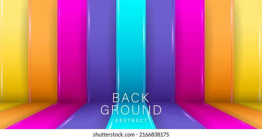 backgrounds with stripes vertically lines colorfully for stage launch product concept, corporate sign, ads campaign marketing, ecommerce, marketplace billboard, advertisement agency, podium display