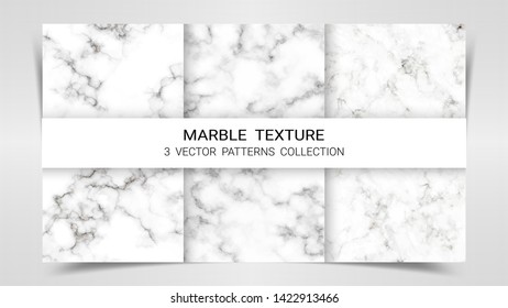 Backgrounds and Textures of Marble Premium Set Patterns Collection Template, Suitable for Luxury Products Brands such as Various Greeting Cards or Architectural and Decorative.