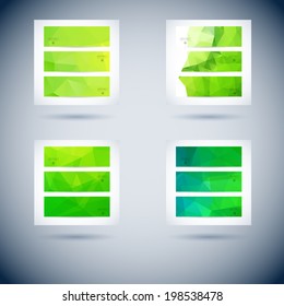 backgrounds triangle abstraction vector fashionable scene with green polygon item pattern for design backgrounds triangle line group abstract background scene stack digital trendy graceful site deal g