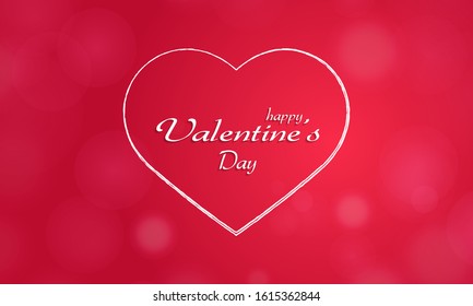 backgrounds for Valentine's day with papercut style and pink hearts. Banner, website, postcard, background